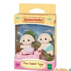 Gemelos conejo flor sylvanian famil sylvanian families