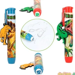 Goma de borrar retractil dino world top model