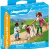 Granjera con ternero playmobil duo duo pack - 5 pzas.