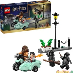 Hagrid y harry: huida de privet drive lego harry potter 124 pzas.