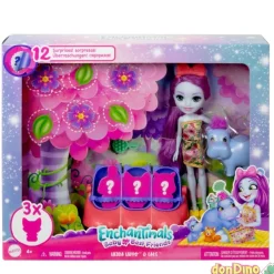 Hedda hippo & lake enchantimals baby best friends - 12 sorpresas
