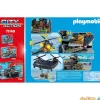 Helicoptero banana fuerza especial playmobil city action - 117 pzas. luz y sonido