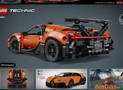 Hipercoche bugatti chiron pur sport lego technic - 771 pzas.