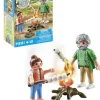 Hoguera con malvaviscos playmobil my life - 15 pzas.