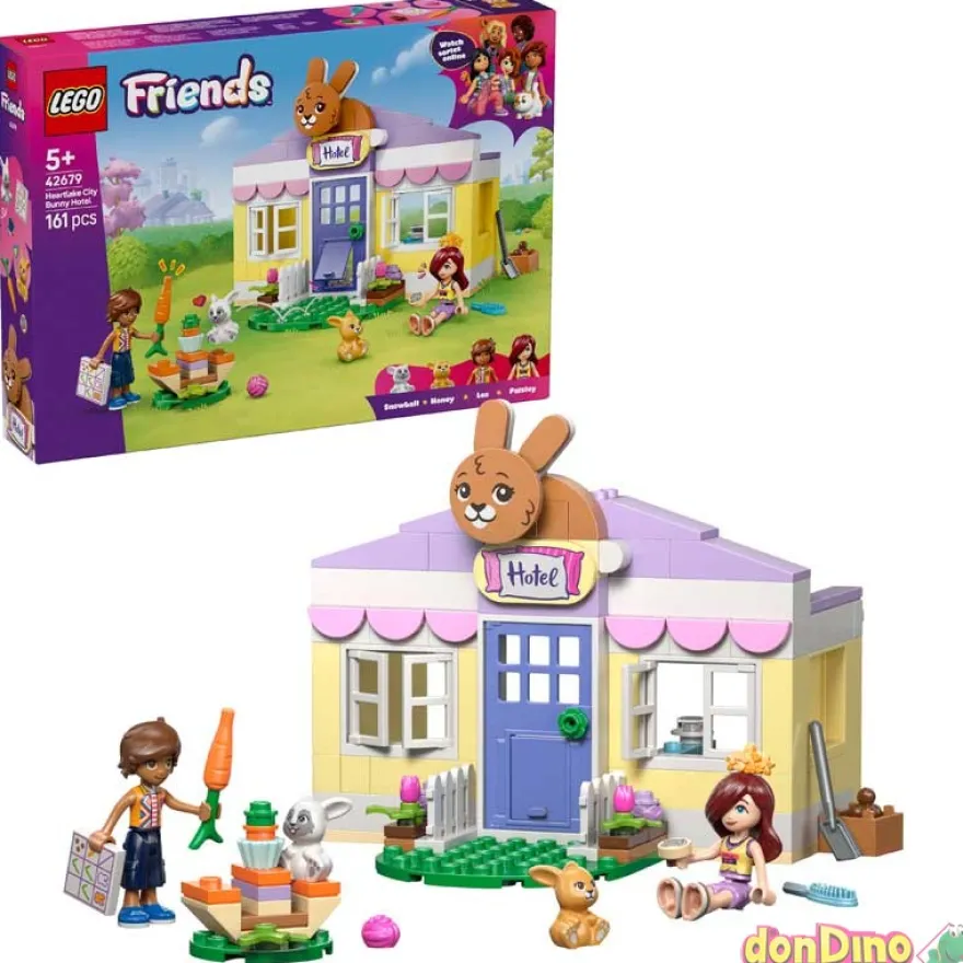 Hotel conejitos heartlike lego friends