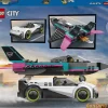 Jet vs coche lego city