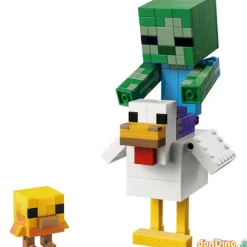 Jinete de gallina lego minecraft 344 pzas.
