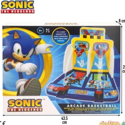 Juego basket sonic arcade luz y sonido