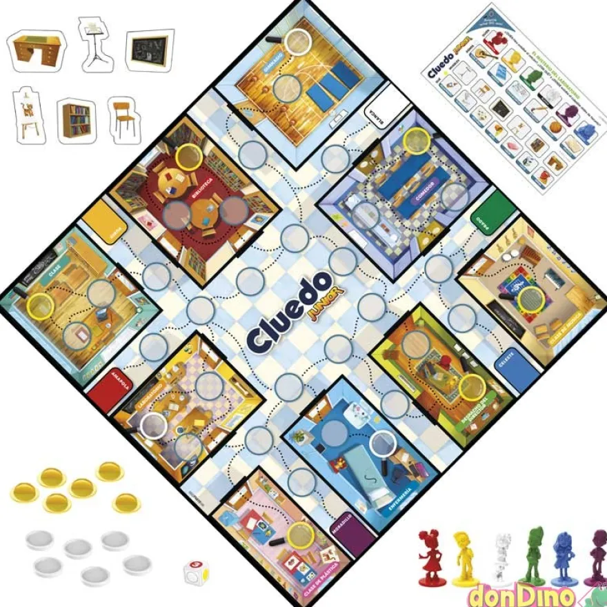 Juego cluedo junior 2en1