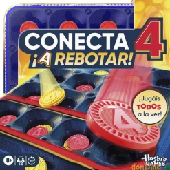 Juego conecta 4 ¡a rebotar!