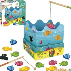 Juego de la pesca madera magnetico