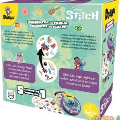 Juego dobble stitch disney