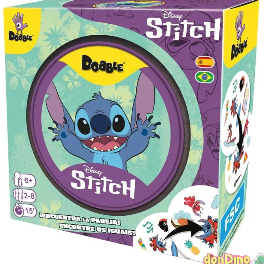 Juego dobble stitch disney