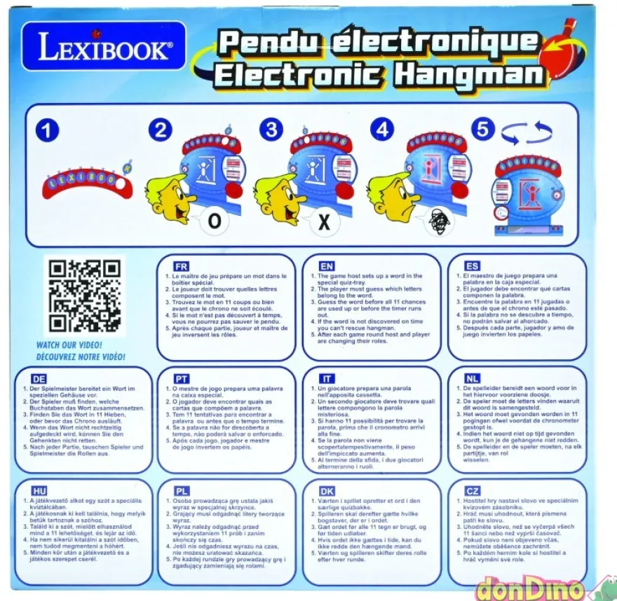Juego electronico ahorcado