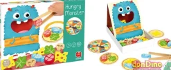 Juego hungry monster madera