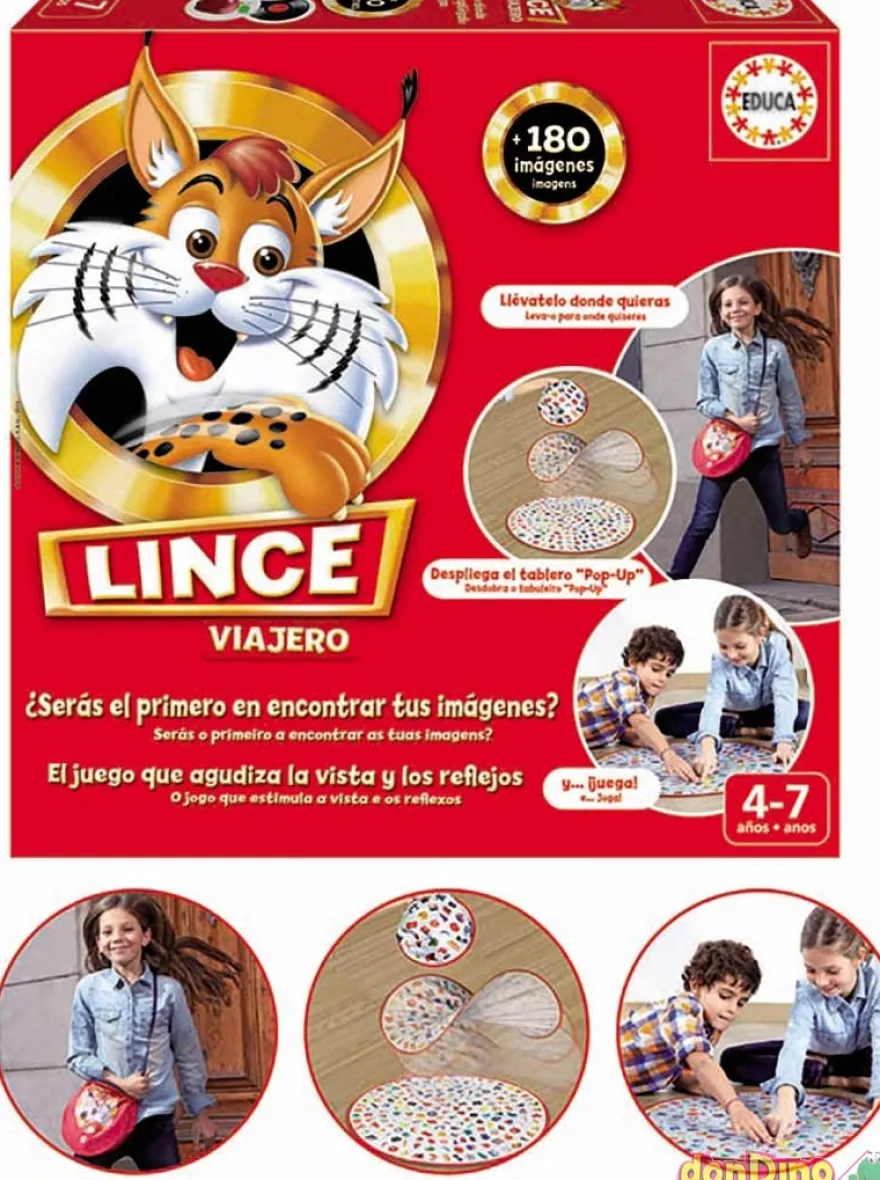 Juego lince viajero + 180 imagenes