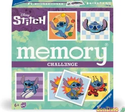 Juego memory challenge stitch 64 cartas