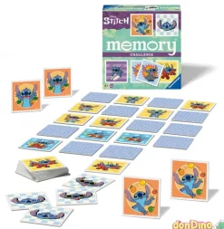 Juego memory challenge stitch 64 cartas