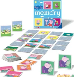 Juego memory peppa pig 64 cartas