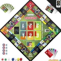 Juego monopoly copa mundial fifa panini prizm