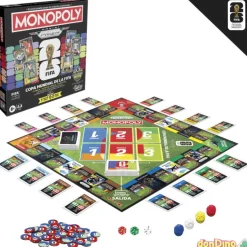 Juego monopoly copa mundial fifa panini prizm
