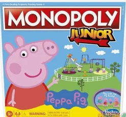 Juego monopoly junior peppa pig