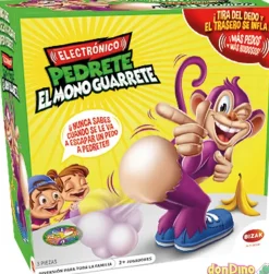 Juego pedrete el mono guarrete electrónico