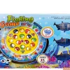 Juego pesca 15 peces y 3 cestas