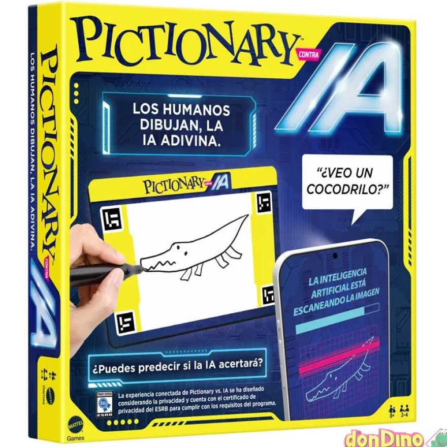 Juego pictionary contra ia inteligencia artificial