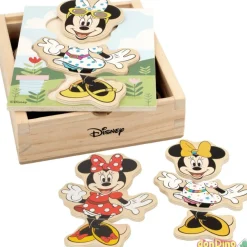 Juego puzzle minnie madera 19 pzas.