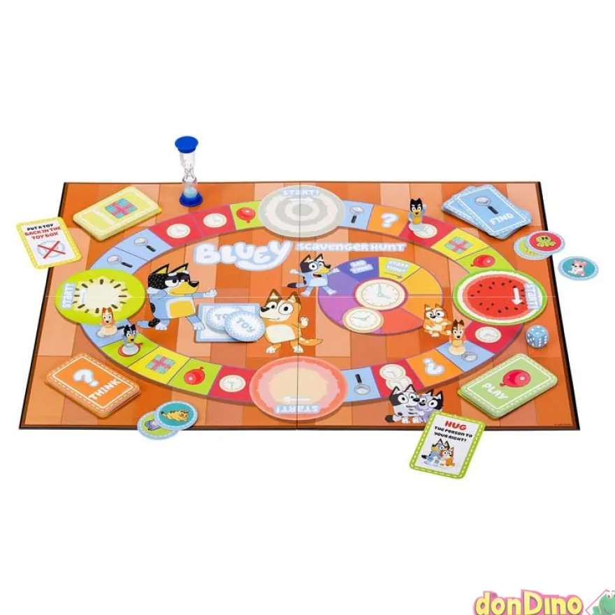 Juego scavenger hunt bluey