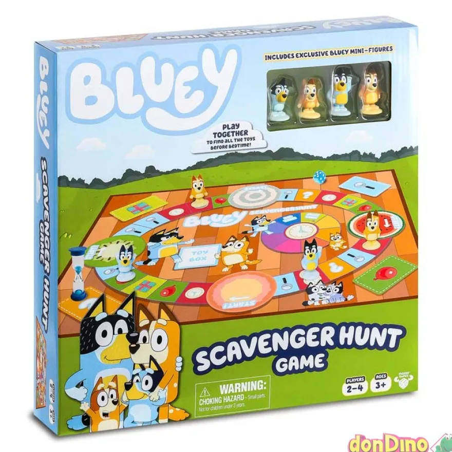 Juego scavenger hunt bluey