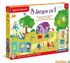 8 juegos en 1 jugando aprendo