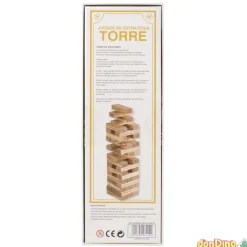 Juego torre madera 48 pzas.