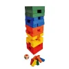 Juego torre madera viaje colores