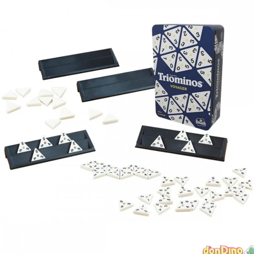 Juego triominos voyager caja metal
