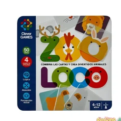 Juego zoo loco caja metal