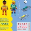 Jugadores de futbol playmobil