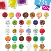 Kit accesorios dulces aquabeads 700 abalorios