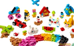 Ladrillos creativos a todo color lego classic - 820 pzas.