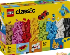 Ladrillos creativos a todo color lego classic - 820 pzas.
