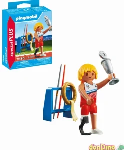 Lanzador de jabalina playmobil special plus - 7 pzas.