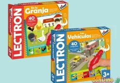 Lectron mini granja/vehiculos surt. luz y sonido