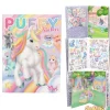 Libro con pegatinas en relieve ylvi