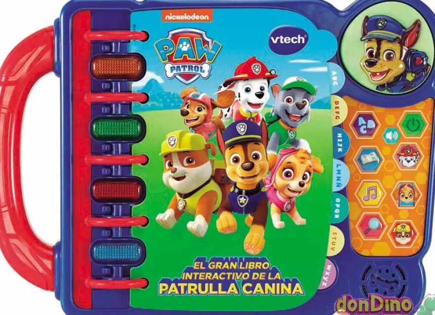 Libro patrulla canina interactivo