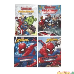 Libro pegatinas asombrosas marvel