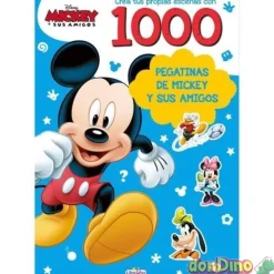 Libro 1000 pegatinas mickey disney crea tus propias escenas