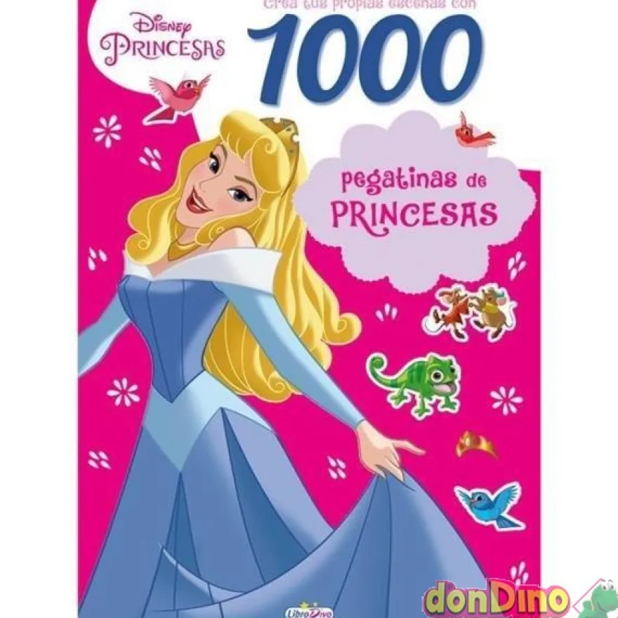 Libro 1000 pegatinas princesas disn crea tus propias escenas - disney