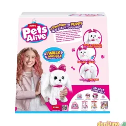 Lil paw paw, la cachorra pets alive con sonidos y movimiento