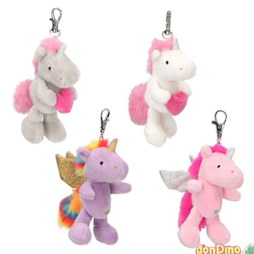 Llavero de peluche unicornio ylvi